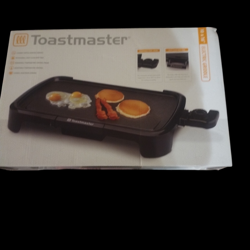 Toastmaster Black Electric Griddle